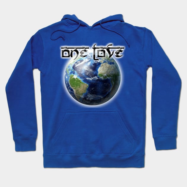 One Love One World Hoodie by ShawnaMac